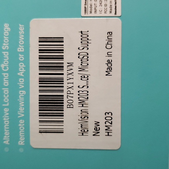 HeimVision HM203 HD Smart Wifi Camera - Picture 5 of 7